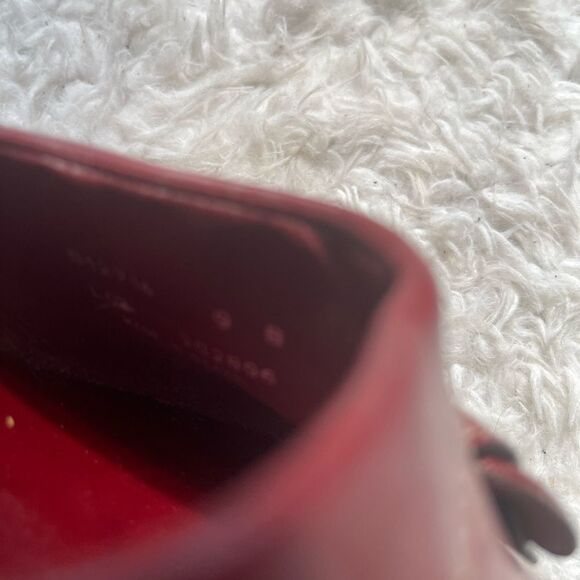 COLE HAAN Country Slides Sandals Leather Red Sandals.SZ9B - Picture 9 of 11